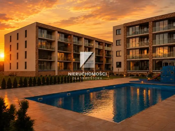 Apartament inwestycyjny 48 mkw z basenem Kołobrzeg